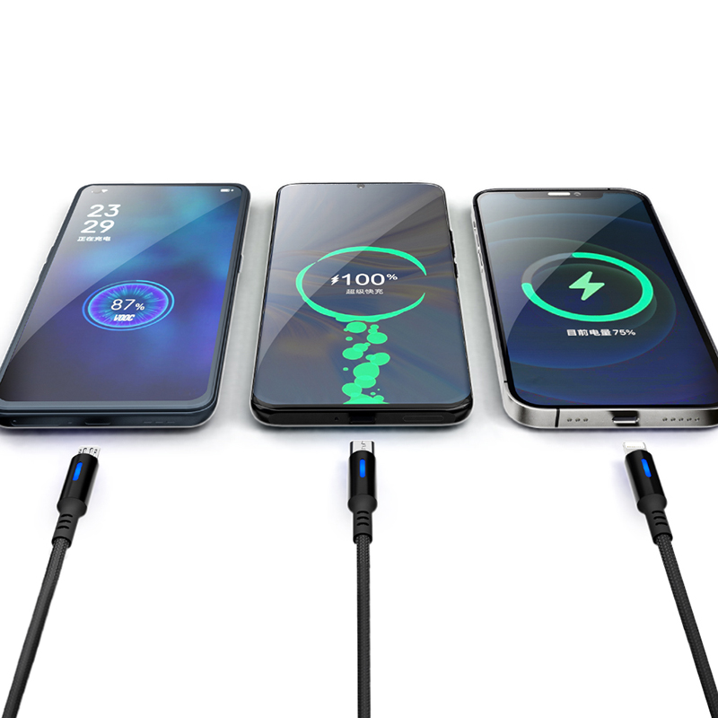 4.0A charging cable for Android with light indicator