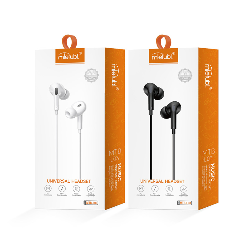 3.5 mm Wired control earphones with mic