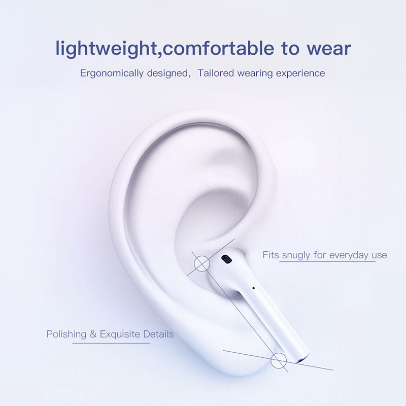 Separated channels wireless earbuds