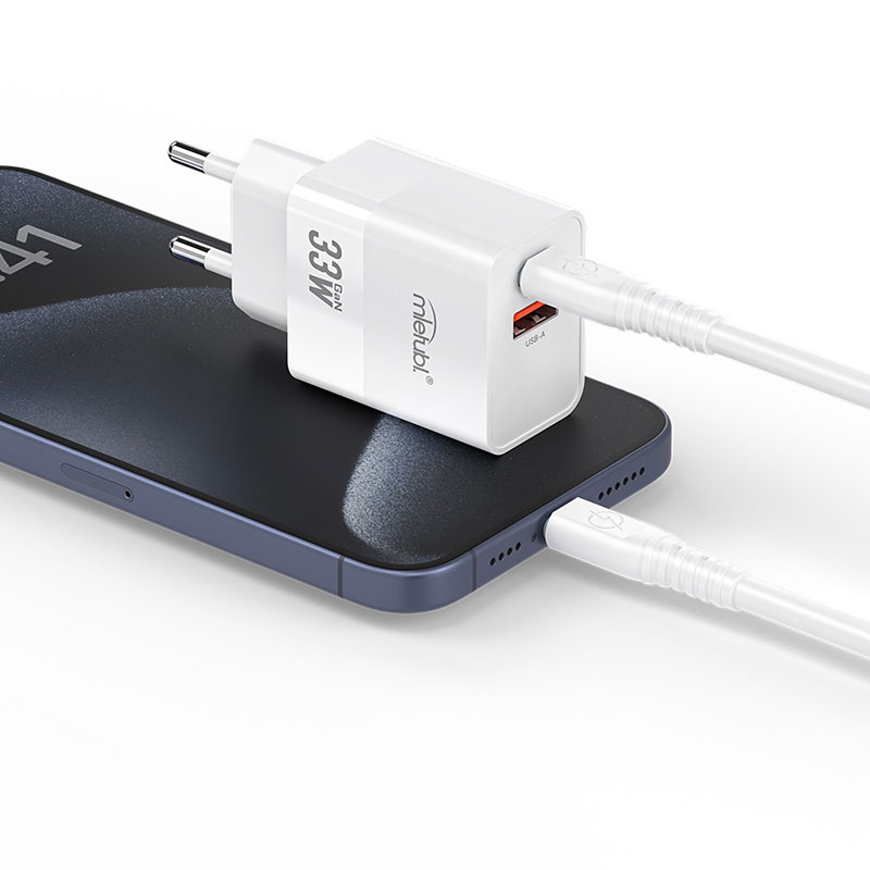 Dual port GaN mobile phone charger 33W