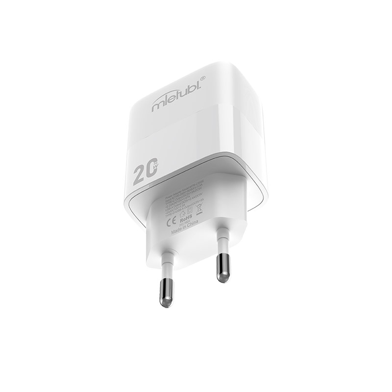 USB+Type-C PD20W wall charger