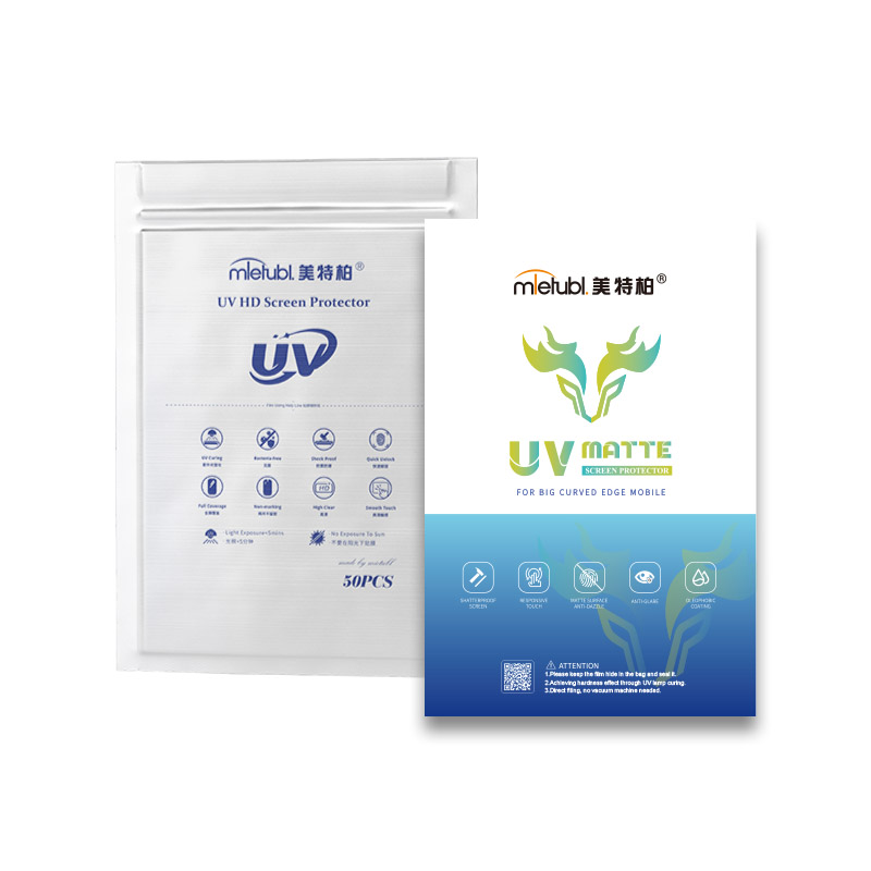 Matte UV screen protector for cutting machine