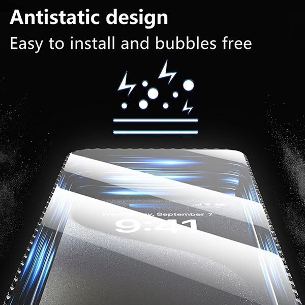 Lace edge screen protector