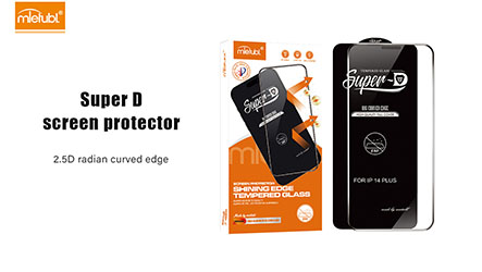 Super-D shining edge screen protector