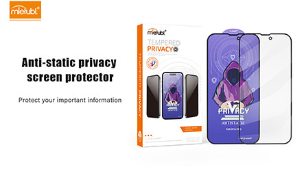 Anti-static privacy screen protector