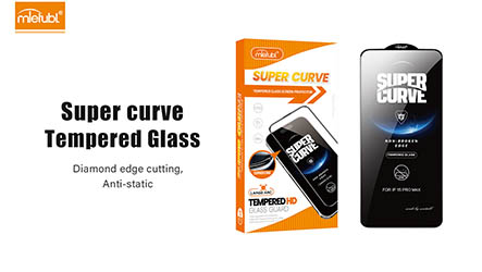 Diamond cut super curved edge screen protector