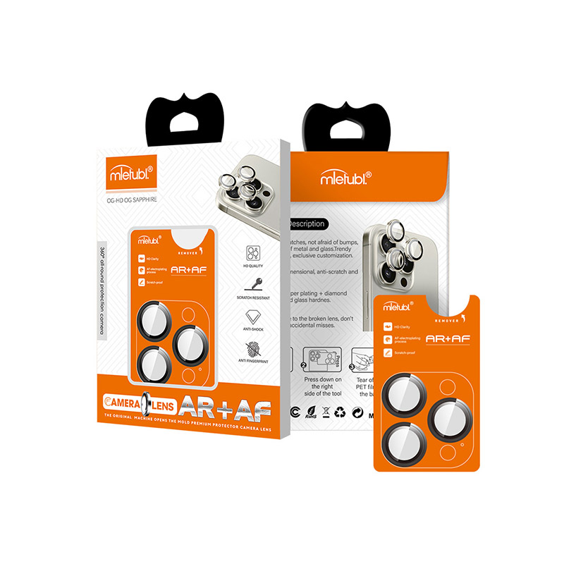 Anti-reflective eagle eye lens protector with locator