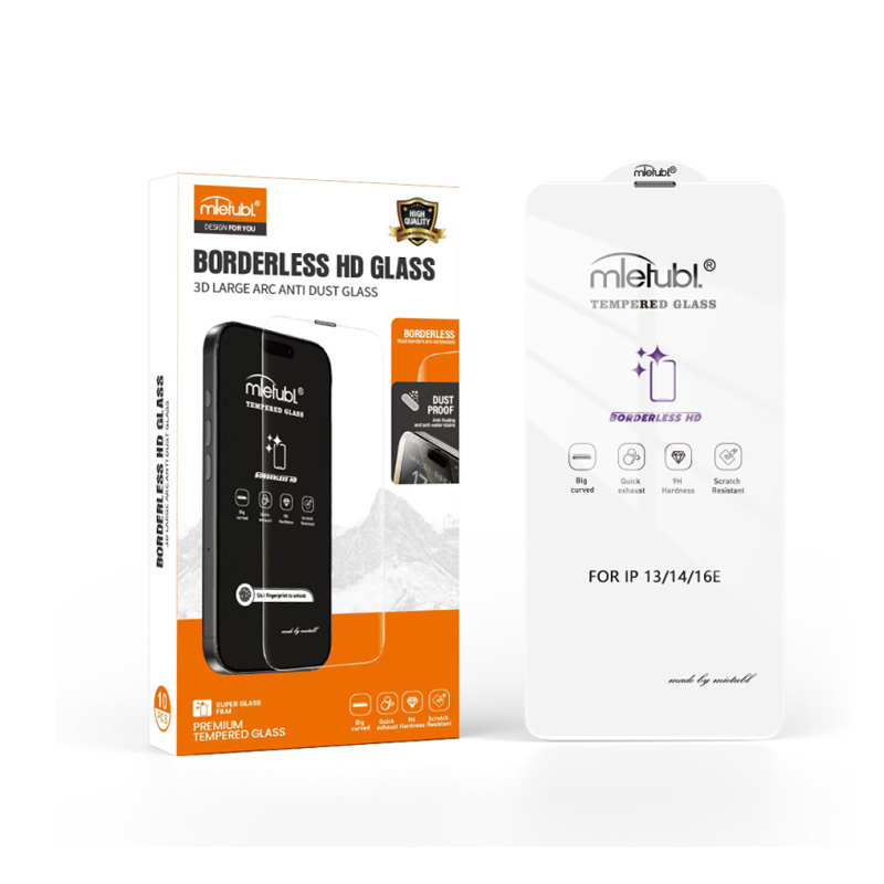Borderless HD tempered glass protector