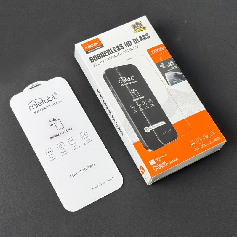 Borderless HD tempered glass protector