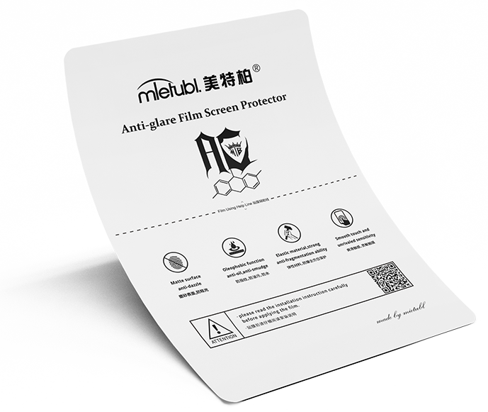 Matte screen protector sheet