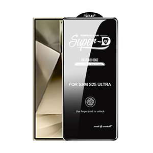 Super D fingerprint unlocking screen protector for Samsung S25 Ultra