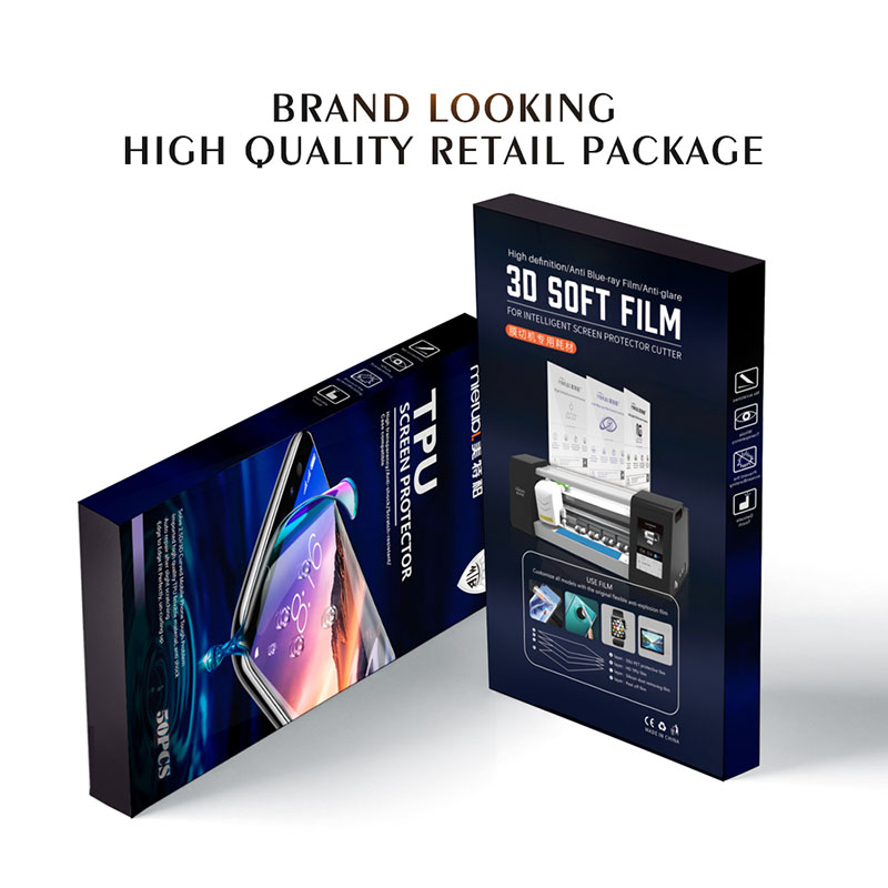 package of hydrogel screen protector film