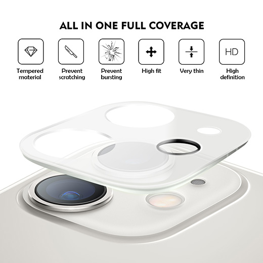 Full coverage camera protector