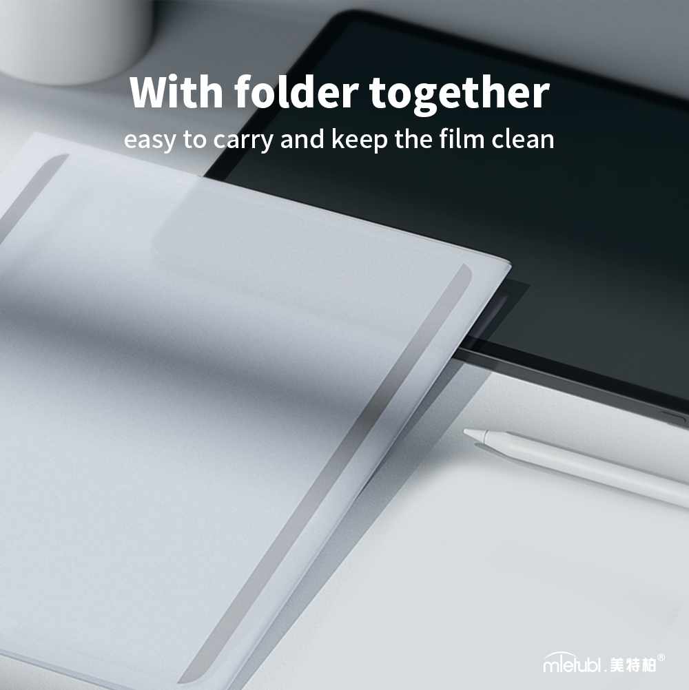Paper like screen protector