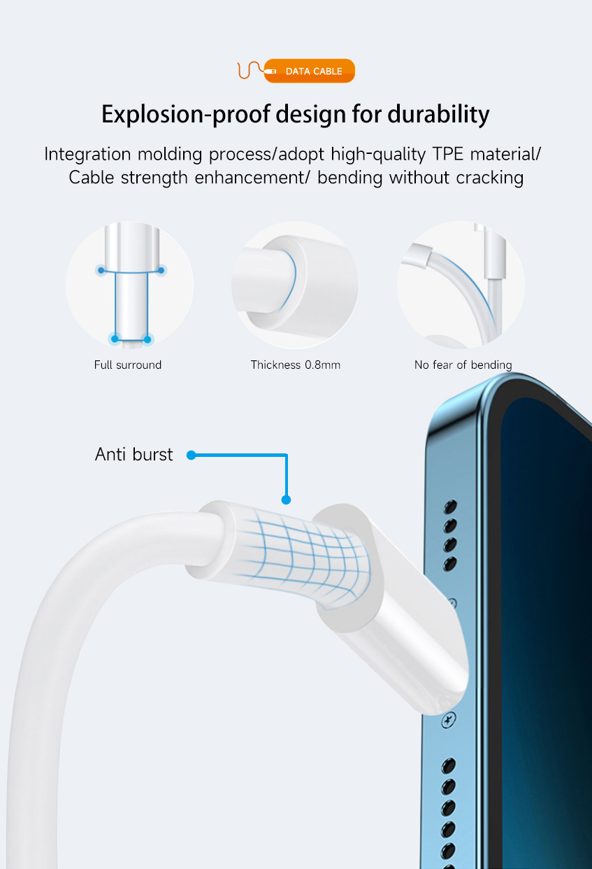 TYPE C-Lightning data cable