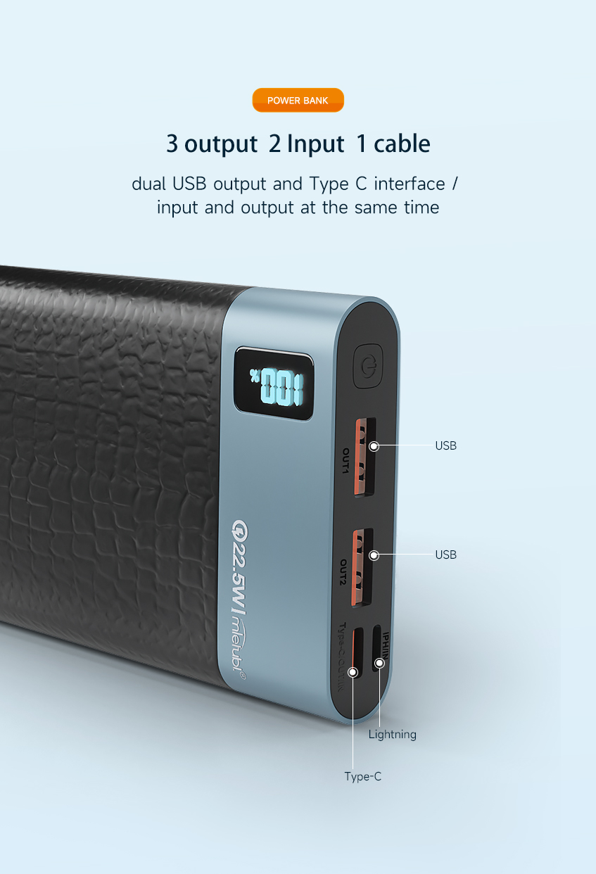 Fast charging power bank