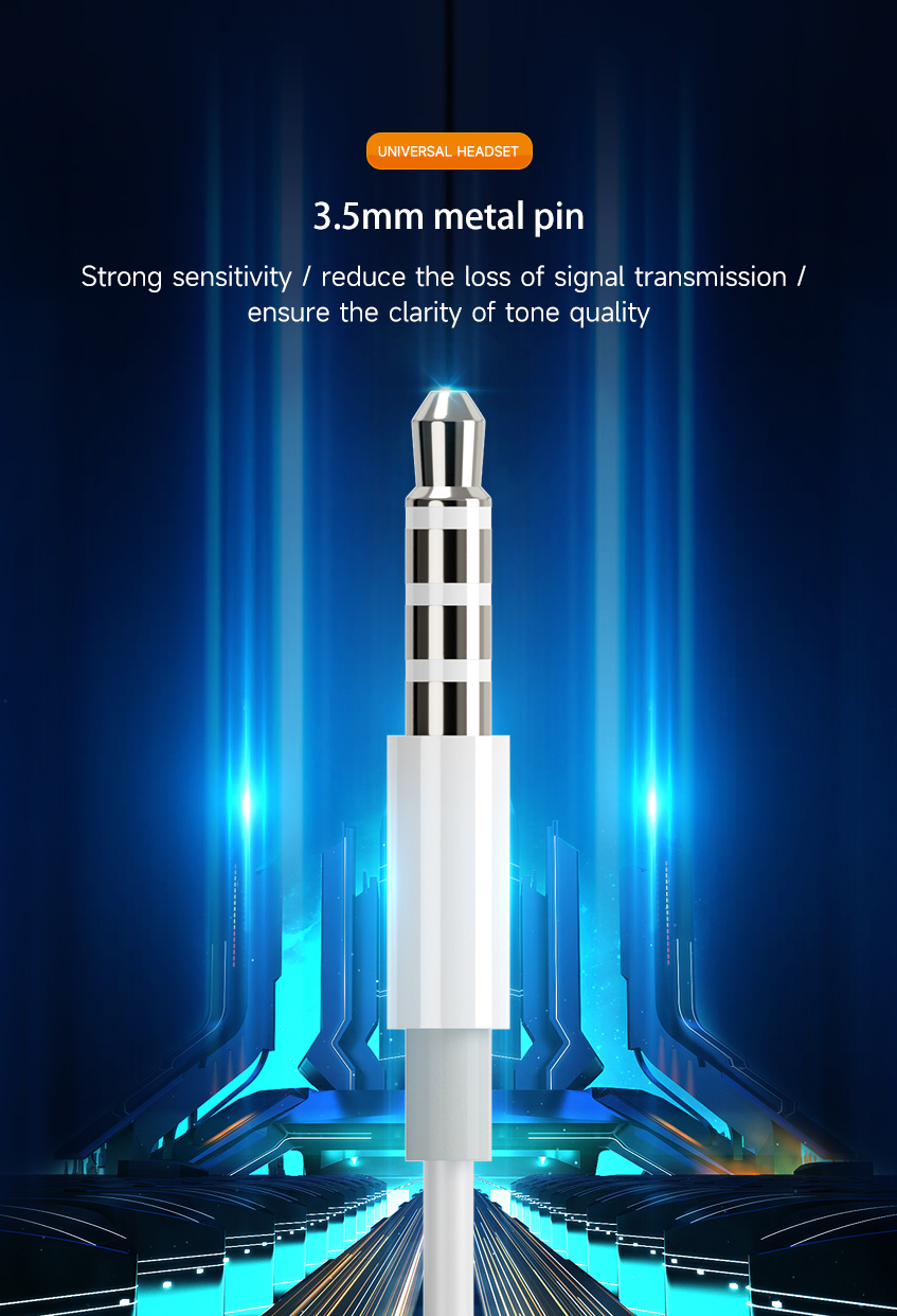 3.5mm pin in-ear headphones