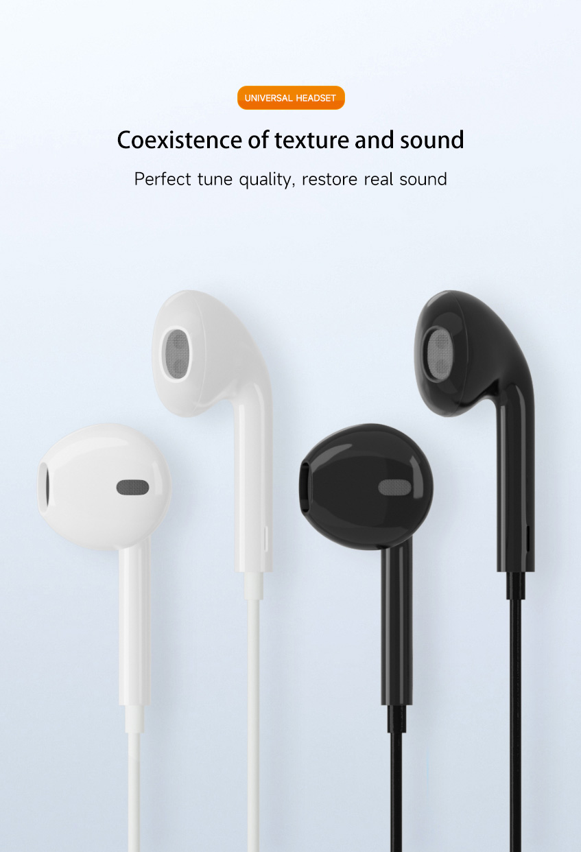 Wired earphones