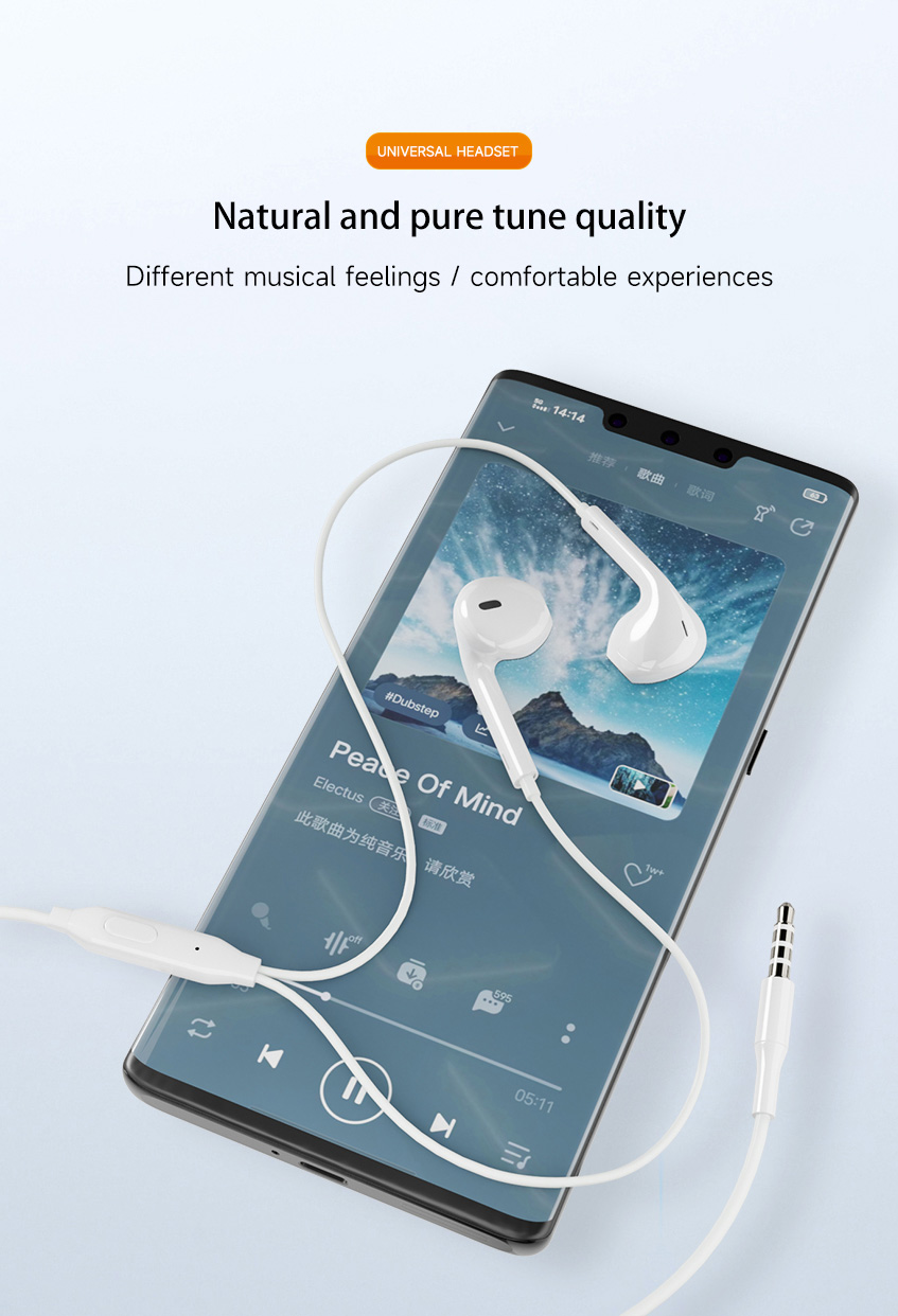 Type-C port wired earphones