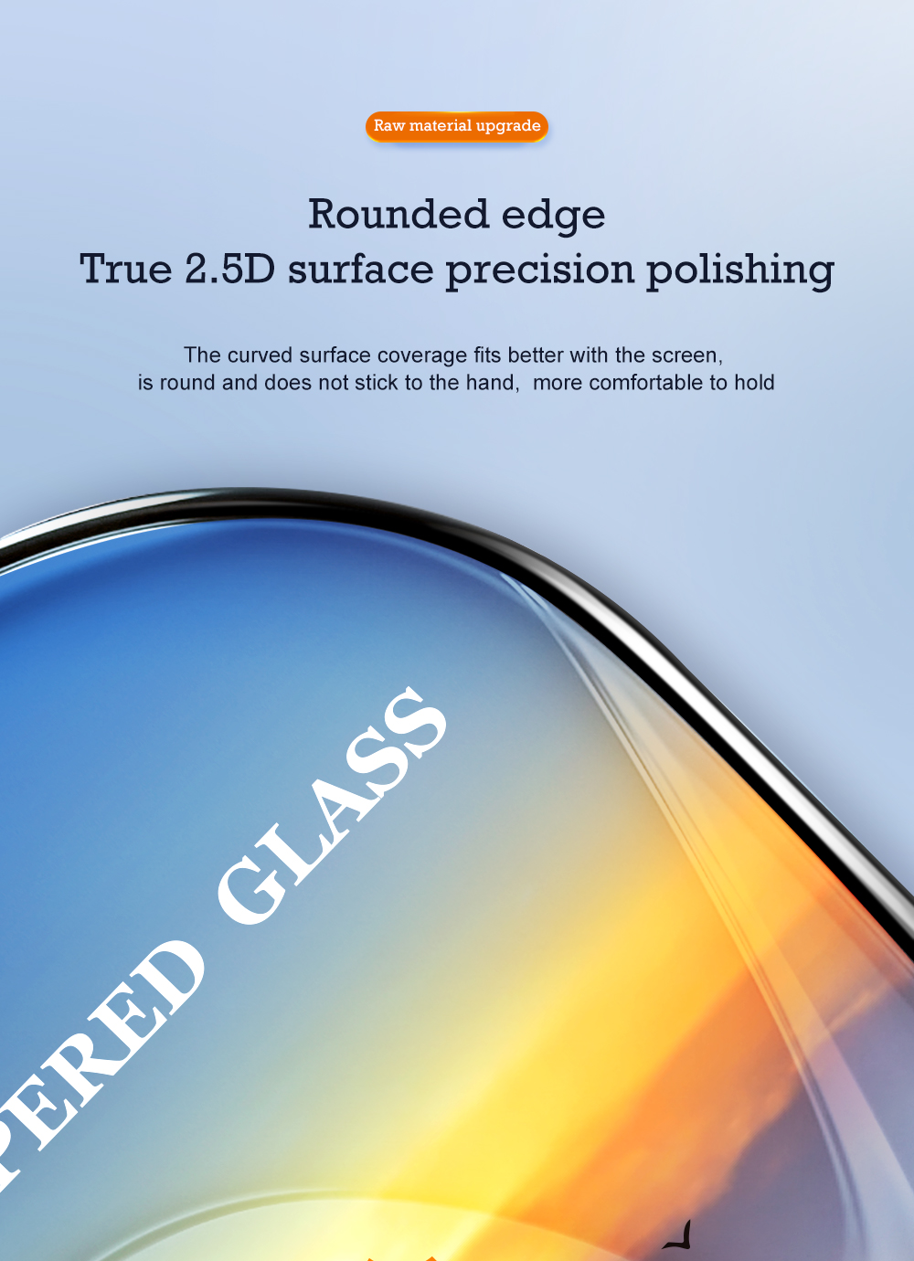 2.5D curved edges