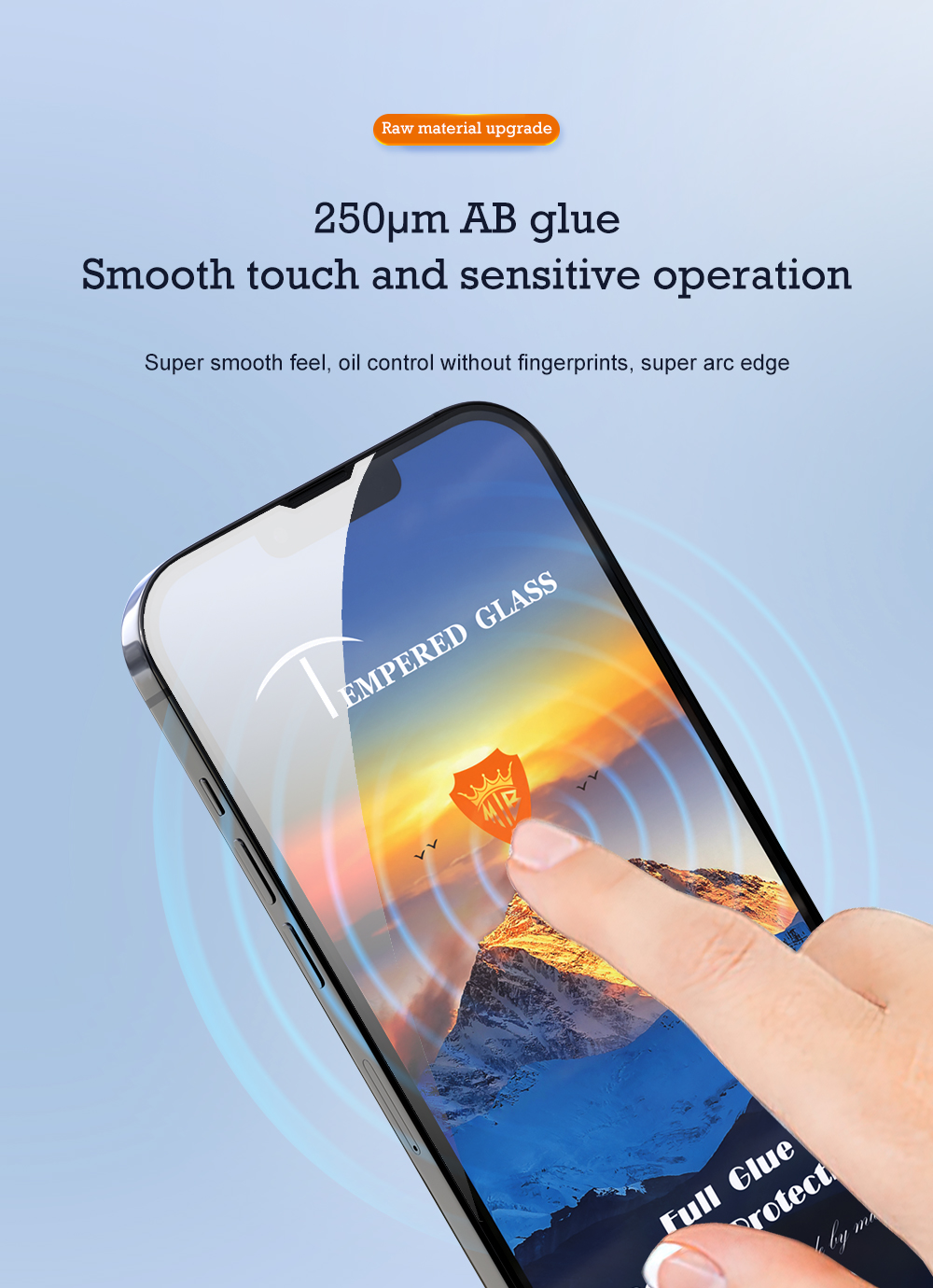 250 μm AB glue