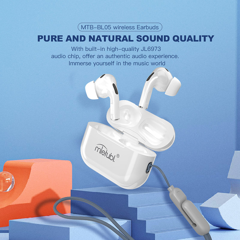 Stereo wireless earbuds
