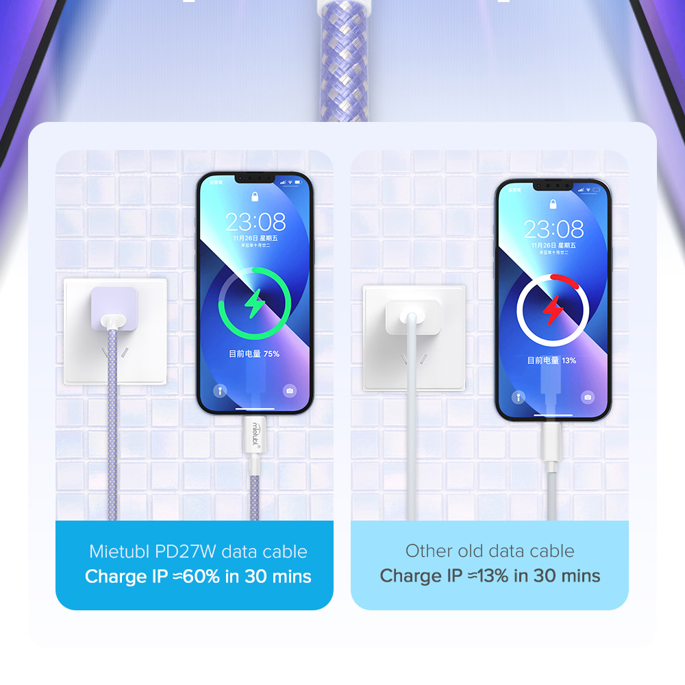 PD27W Fast Charge Data Cable