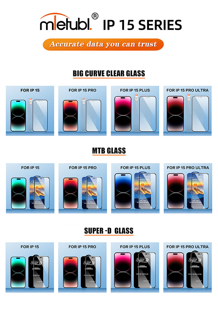Screen protector for iPhone 15