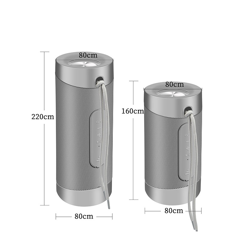 Portable Bluetooth speaker size