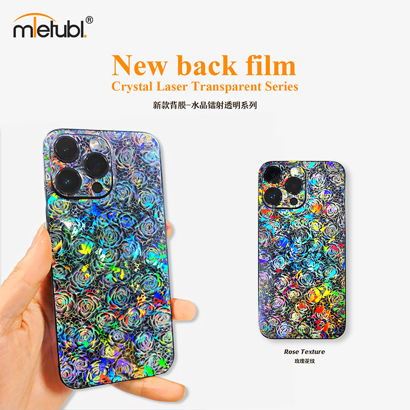 The Laser crystal series back film