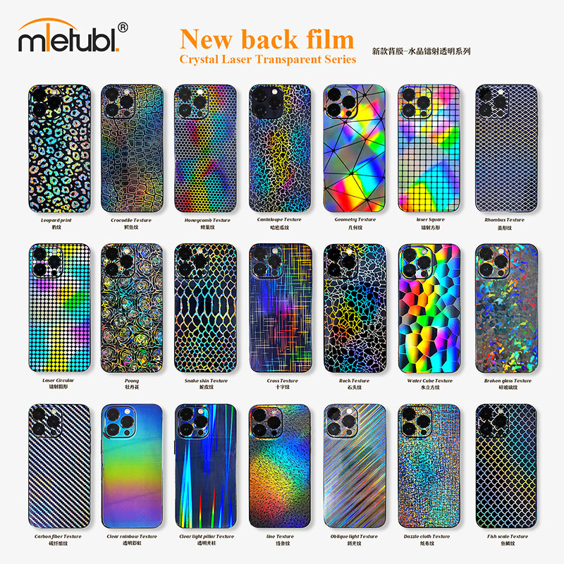 The Laser crystal series back film