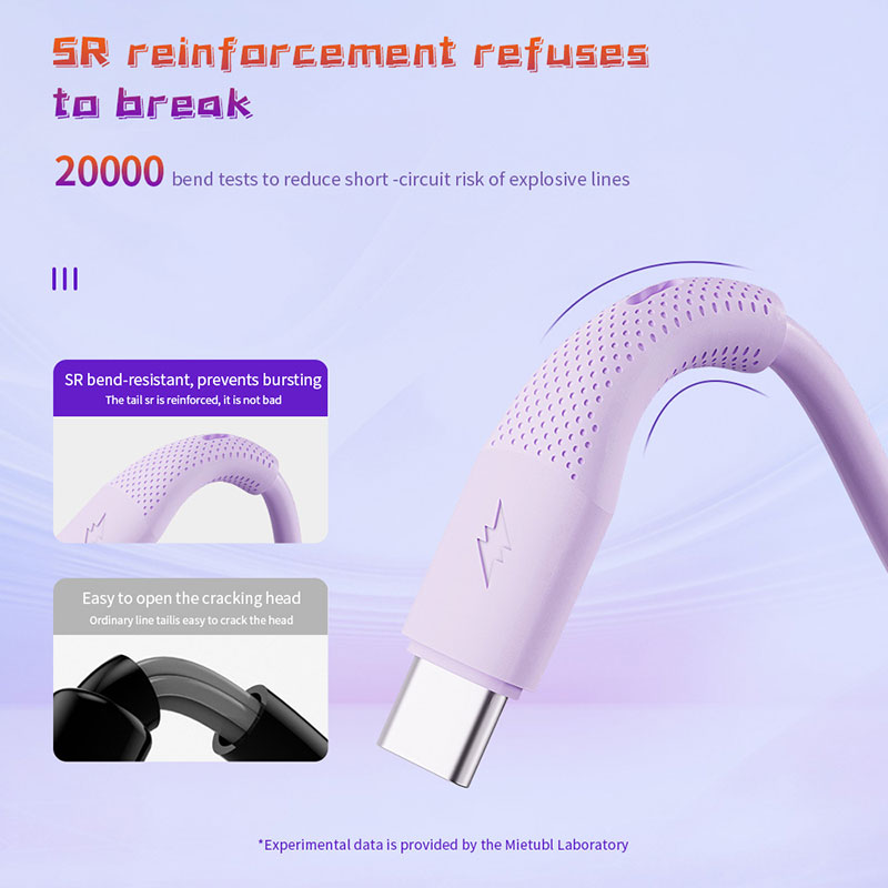 Silicone data cable