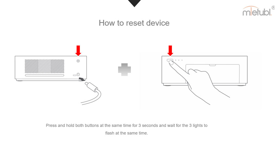 How to factory reset the mini phone skin printer