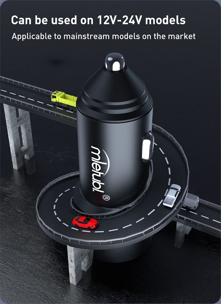 Dual port car charger
