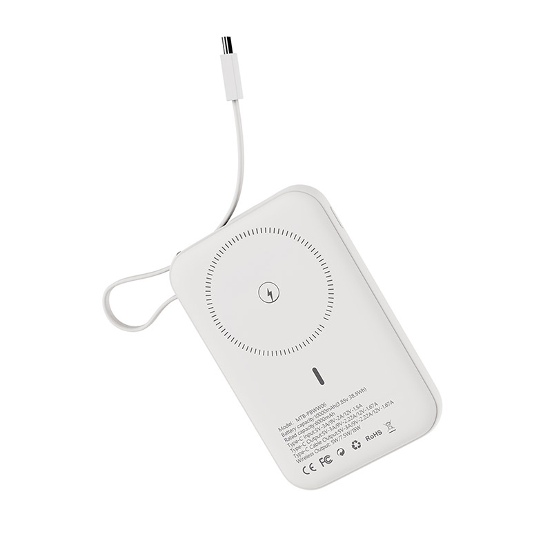 Power bank with wireless charging