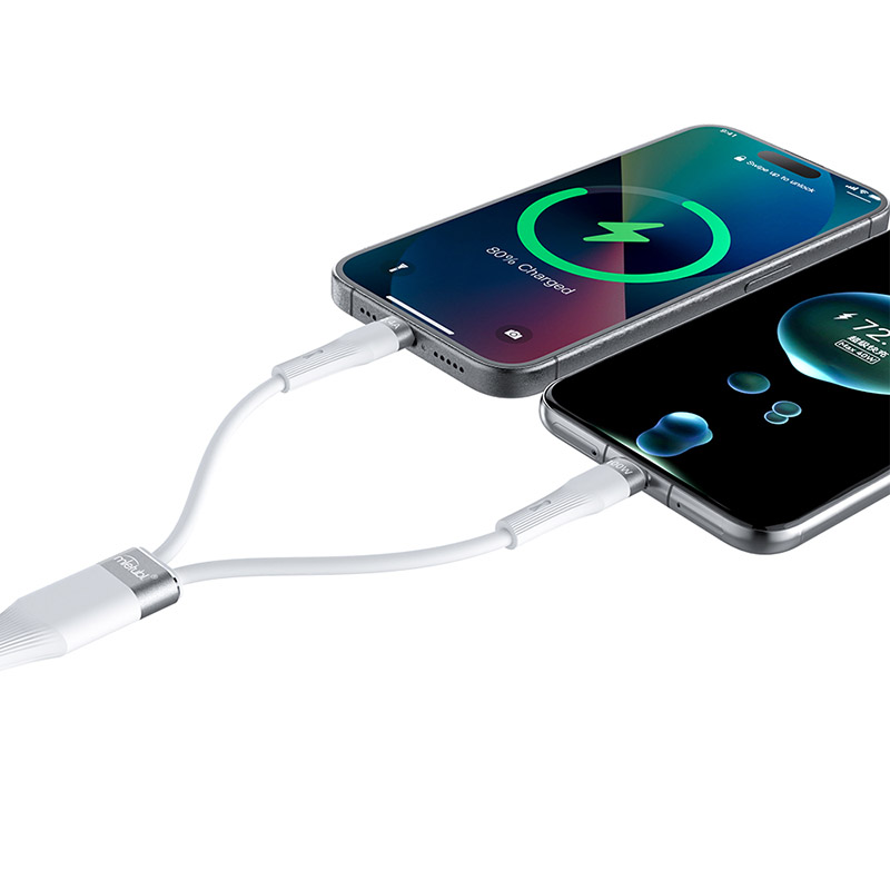 2-in-1 fast chargin cable