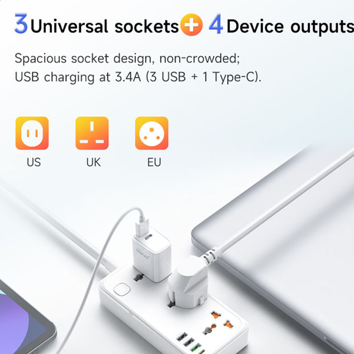 Multi-functional power strip