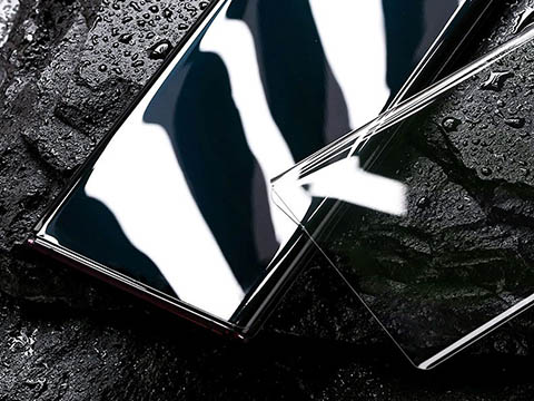 Hot bending screen protectors